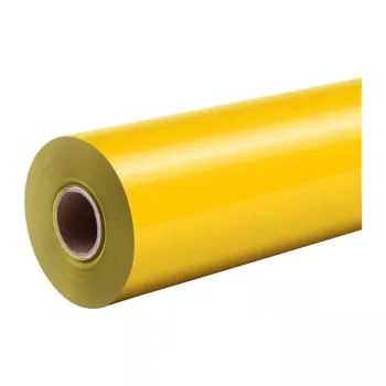 HTVRONT Pure Heat Transfer Film, 30,5 cm x 1,8 m (amarillo)