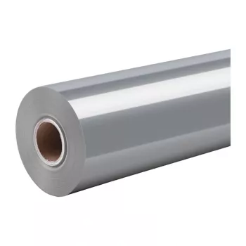 HTVRONT lámina autoadhesiva brillante, 30,5 cm x 180 cm (plata)
