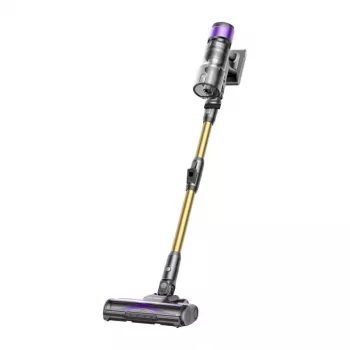 ULTENIC U20 aspirador de escoba inalámbrico con batería, 30 kPa de succión, 50 min de autonomía, pantalla LED, filtración HEPA, cepillo anti-enredos, convertible en aspirador de mano