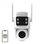 MOES WCM-Q29 cámara IP Wi-Fi de doble objetivo 8MP