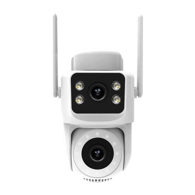MOES WCM-Q29 cámara IP Wi-Fi de doble objetivo 8MP