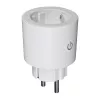 MOES MWP-EU16M-WH-MS enchufe inteligente con medición de energía, 16A, Wi-Fi, blanco
