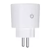 MOES MWP-EU16M-WH-MS enchufe inteligente con medición de energía, 16A, Wi-Fi, blanco