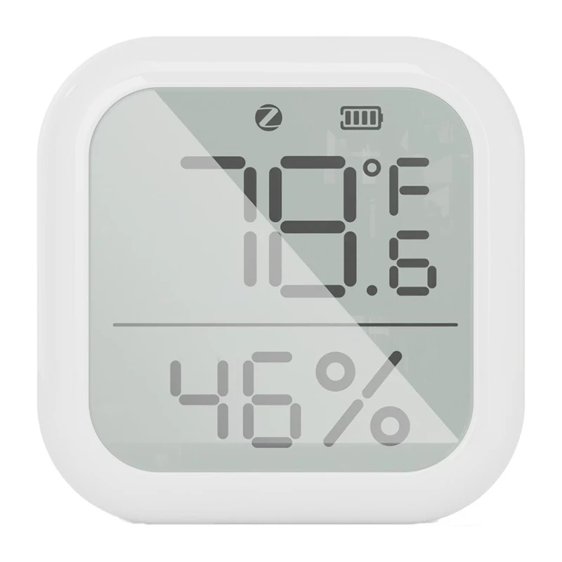 MOES ZSS-KB-TH-LF-C Sensor ZigBee de temperatura y humedad con LCD