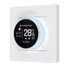 MOES ZHT-SR-GB-WH-MS Termostato inteligente ZigBee para calefacción eléctrica, blanco