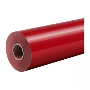 HTVRONT Film de transferencia térmica Pure, 30,5 cm x 1,8 m (rojo)