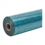 HTVRONT Film de transferencia térmica con purpurina, 30,5 cm x 90 cm (azul)