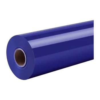 HTVRONT Film de transferencia térmica Pure, 30,5 cm x 1,8 m (azul)