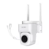 MOES WCM-B66 cámara IP WLAN exterior 3MP con reconocimiento de personas por IA, visión nocturna a todo color, giro/inclinación, audio bidireccional, resistente a la intemperie IP66