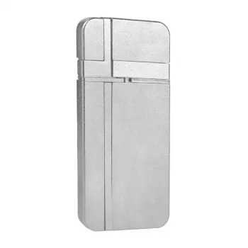 HTVRONT Funda de silicona para iPhone (plata) – Molde de resina epoxi reutilizable para fundas de móvil DIY, antiadherente, flexible, resistente al calor de -40 °C a 230 °C