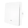 MOES ZS-B-EU1 Interruptor de luz ZigBee de 1 canal (sin neutro, blanco)