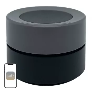 MOES ZT-SY-RD Interruptor de escenas ZigBee, mando a distancia inteligente inalámbrico de 4 botones, blanco