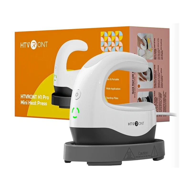 HTVRONT Mini5 Prensa térmica (blanca)