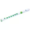 NUVO Recorder+ Flauta dulce soprano blanca y verde, digitación alemana, afinación en C, plástico ABS, con estuche, varilla de limpieza y tabla de digitación