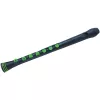 NUVO Recorder+ NURG320BGR Flauta dulce soprano, digitación alemana, negro/verde
