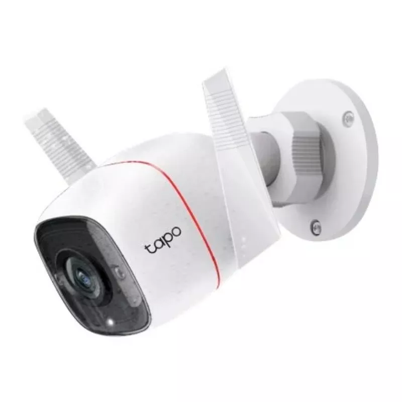 TP-Link Tapo C310 Cámara de vigilancia para exterior, 3MP, IP66, visión nocturna, audio bidireccional