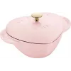 Staub Special Cocotte Cocotte de hierro fundido con forma de corazón 1,75 L rosa