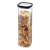 GEFU PANTRY Recipiente rectangular 2,5 L negro, transparente 1 unidad