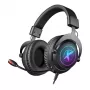 Defender EPIC PRO 7.1 auriculares gaming con sonido envolvente virtual RGB y micrófono, USB, negro