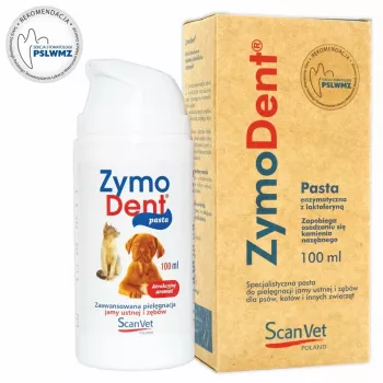 Scanvet Zymodent pasta dental enzimática para perros y gatos, 100 ml