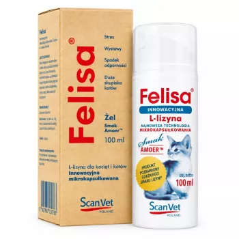 Scanvet Felisa gel de control del pelo para gatos, 100 ml