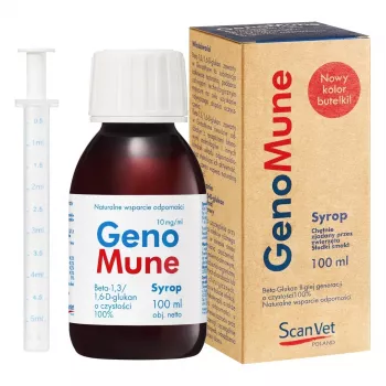SCANVET GenoMune complemento alimenticio líquido para perros y gatos, 100 ml