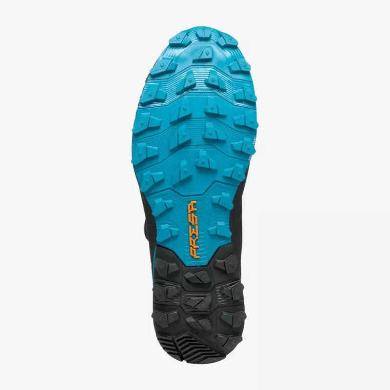 Scarpa Ribelle Run Kalibra G zapatilla de trail running para hombre, BOA Fit, GORE-TEX, negro/Azure, EU 45