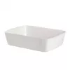 LA PORCELLANA BIANCA Anghiari fuente para lasaña - blanca, 35 x 25 cm