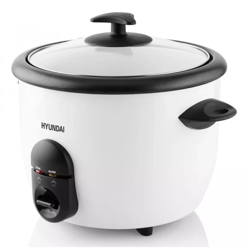 Hyundai HY-RC150 arrocera 1,5L 500W acero inoxidable olla interior antiadherente con función de mantenimiento del calor