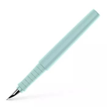 FABER-CASTELL Poly Pen Pluma estilográfica Caribic Blue ancho (B) 241010