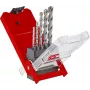 Einhell 38050 set de brocas para piedra con punta de carburo, 5 piezas (4-10 mm)
