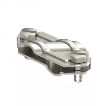 OBO BETTERMANN conector en cruz 250 V4A 8-10 mm acero inoxidable protección contra rayos 5312925