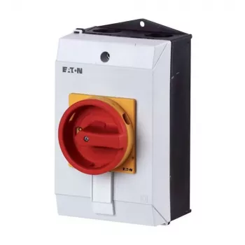 Eaton P1-25/I2H/SVB/N interruptor principal 3 polos 25A montaje frontal blanco 227860