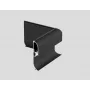 Synergy 21 LED perfil en U ALU1580 conector de esquina exterior 90°, negro S21-LED-PR2500153