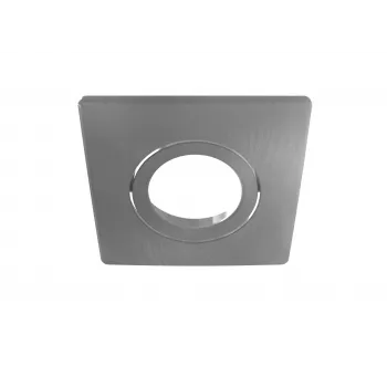 SYNERGY21 LED Morpheus 68 anillo embellecedor giratorio cuadrado níquel cepillado S21-LED-24V26018
