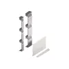 Rittal SV 9677.560 cubierta de protección contra contactos, sistema 185 mm, ancho de armario 800 mm