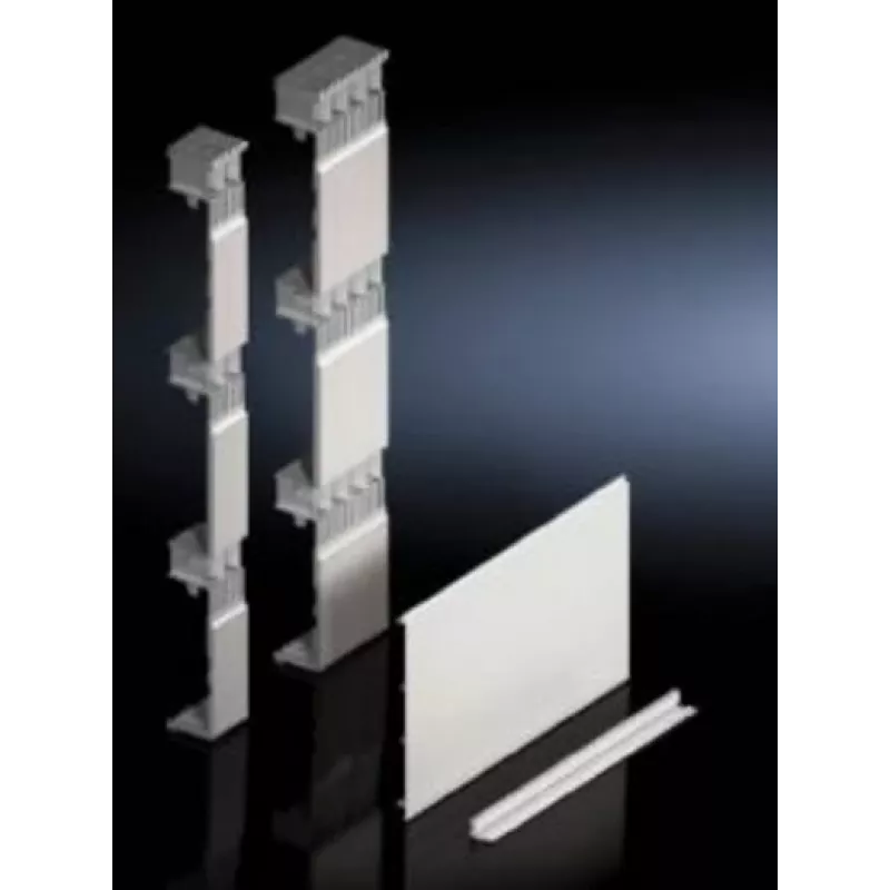 Rittal SV 9677.560 cubierta de protección contra contactos, sistema 185 mm, ancho de armario 800 mm