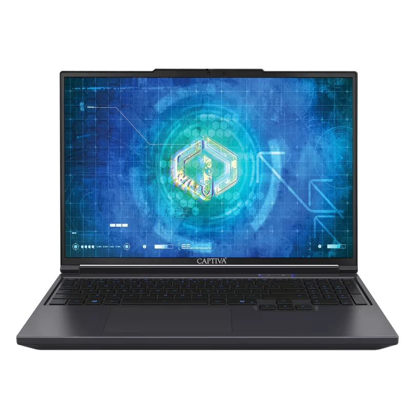CAPTIVA Highend Gaming I95-187GE Portátil, 16 pulgadas, Intel Core i9-14900HX, 64GB RAM, 4TB SSD, GeForce RTX 5070 Ti 12GB, Windows 11 Pro