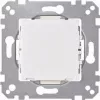 Merten System M tecla de interruptor, blanco polar, brillante, 1 elemento, símbolo de luz 587093