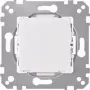 Merten System M tecla de interruptor, blanco polar, brillante, 1 elemento, símbolo de luz 587093
