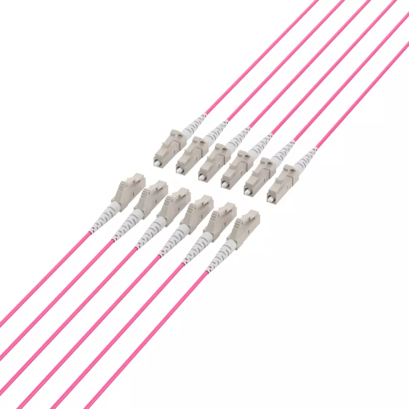 EFB Elektronik cable troncal U-DQ ZN BH OM4 12G 1x12 LC-LC 90m Dca LSZH - cable de fibra óptica - 90 m O8342S90OM4