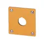 Eaton M22-EY1 placa de montaje, amarilla, aluminio, IP65, 72 x 72 mm 216542