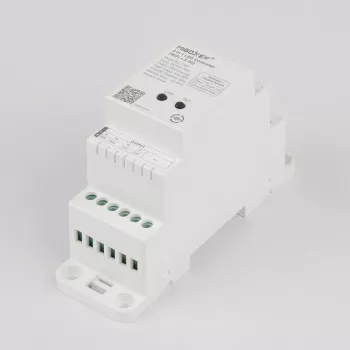MiBoxer TW2 controlador LED 2 en 1 para carril para tiras LED monocolor y CCT, DC12/24V, WiFi + RF 2,4GHz