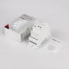 MiBoxer TW2 controlador LED 2 en 1 para carril para tiras LED monocolor y CCT, DC12/24V, WiFi + RF 2,4GHz