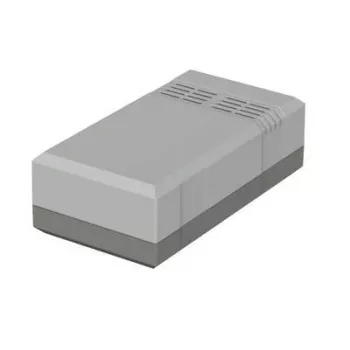 Bopla EG 1240 L carcasa de sobremesa, 125 x 67 x 40 mm, poliestireno, gris claro RAL 7035 32124012