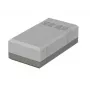 Bopla EG 1240 L carcasa de sobremesa, 125 x 67 x 40 mm, poliestireno, gris claro RAL 7035 32124012