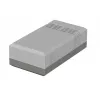 Bopla EG 1240 L carcasa de sobremesa, 125 x 67 x 40 mm, poliestireno, gris claro RAL 7035 32124012