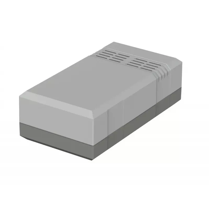 Bopla EG 1240 L carcasa de sobremesa, 125 x 67 x 40 mm, poliestireno, gris claro RAL 7035 32124012