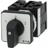 Eaton T0-4-8441/E interruptor de leva ON-OFF tripolar, 20A, 690V, IP65, negro/blanco 043595