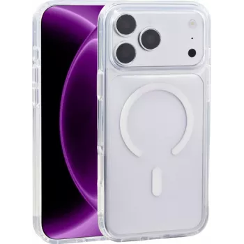 Renkforce iPhone 18 Pro Max funda trasera transparente compatible con MagSafe RF-7576224